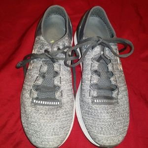 Grey under amour womens shoes  size:7.5